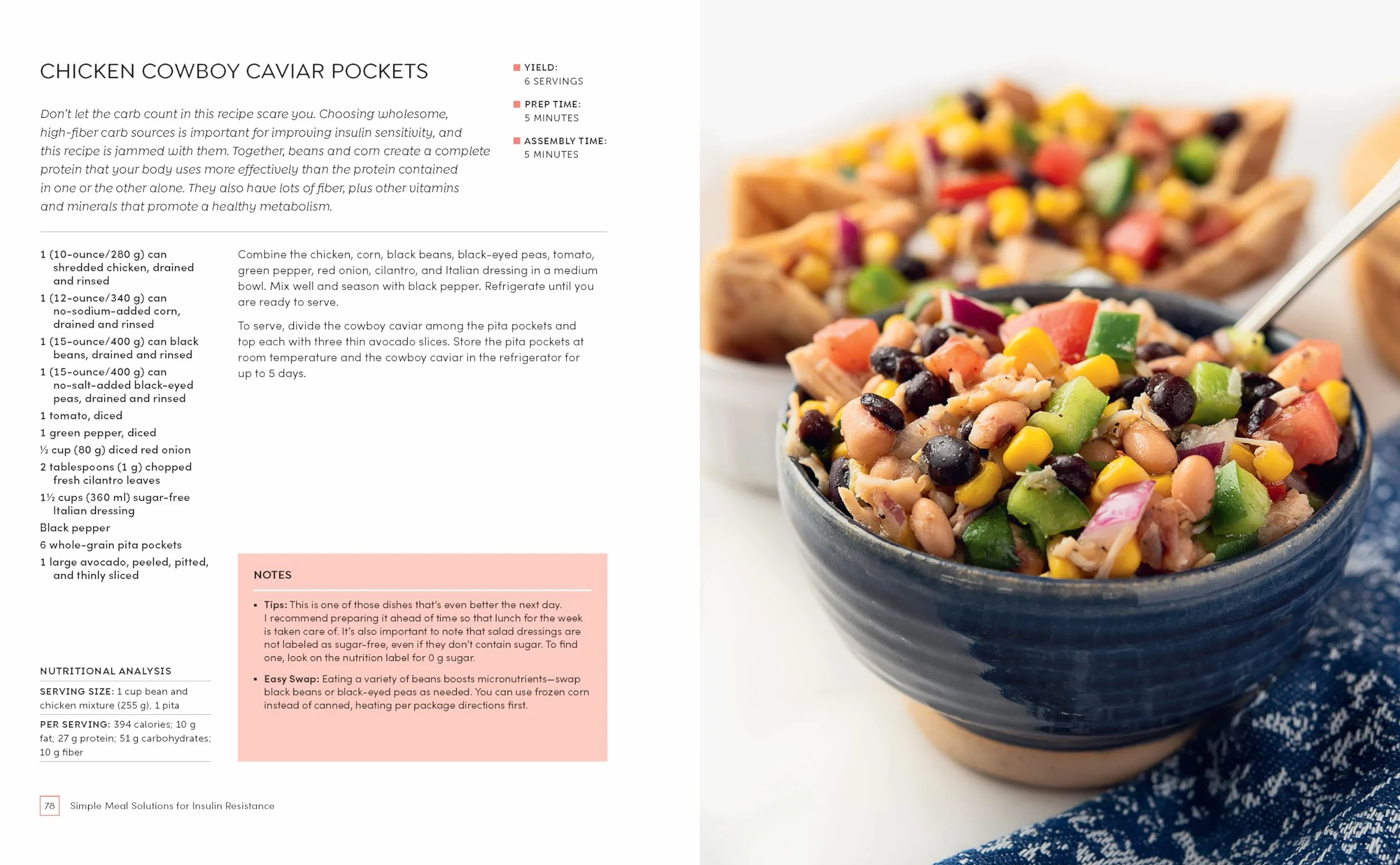 Simple Meal Solutions for Insulin Resistance: 75 Recipes to Improve Insulin Resistance and Support Stable Blood Sugar