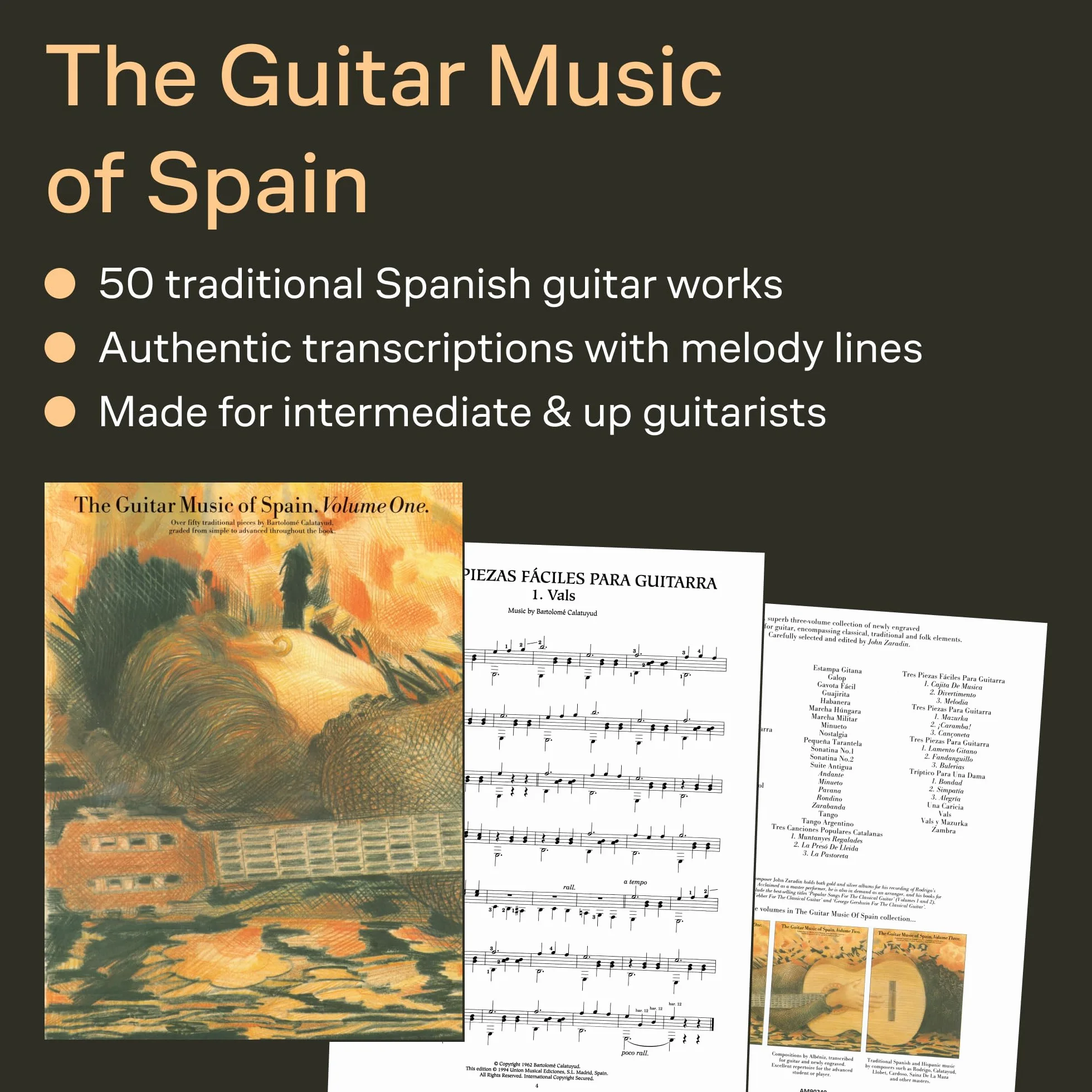 The guitar music of spain volume 1