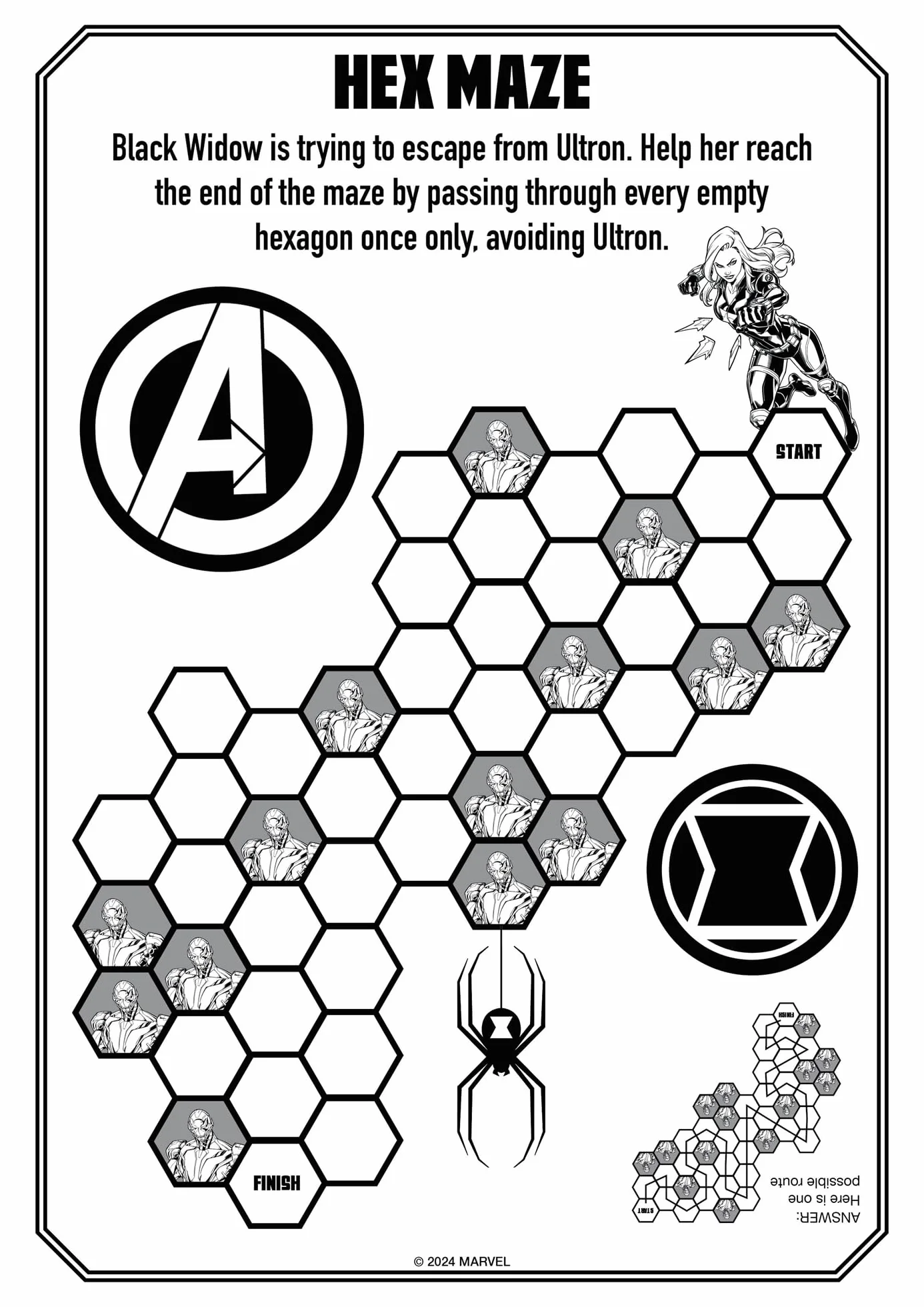 Marvel Avengers: Scratch Art