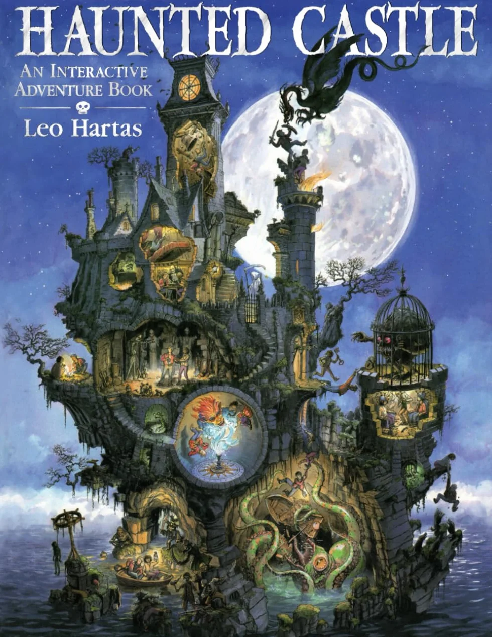 Haunted Castle: A Spooky Interactive Adventure Picture Book for Children and Teens age 8-14